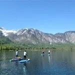 Join a SUP tour around Lake Bohinj